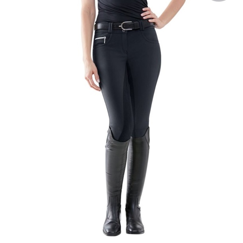Riding Sport Uptown Full Seat Breeches 28 grey